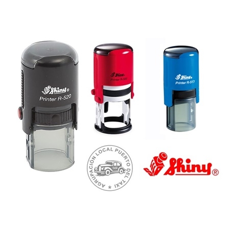 Con dấu tròn Shiny R520 đường kính 20mm Con dấu tròn Shiny R520 đường kính 20mm