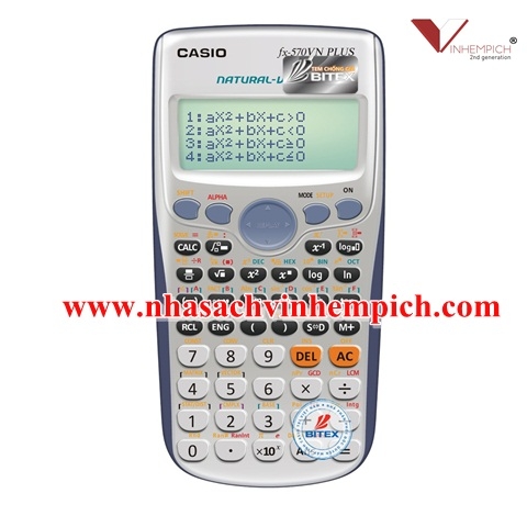 Máy tính Casio FX570VN Plus (fx-570-VN Plus)