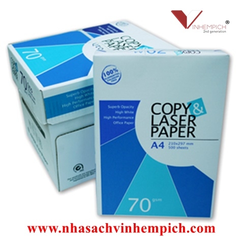 Giấy Copy Laser 70 GSM A4