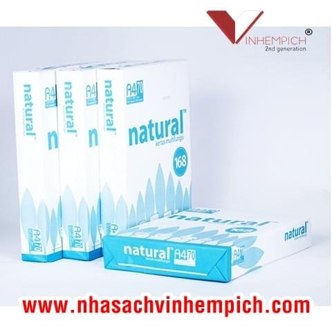 Giấy Natural A4 70 gsm