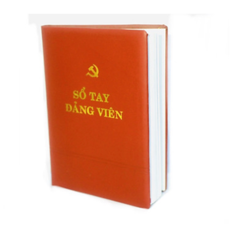 Sổ bìa da ghi chép Đảng viên 16x21cm - soghichepdangvien16x21