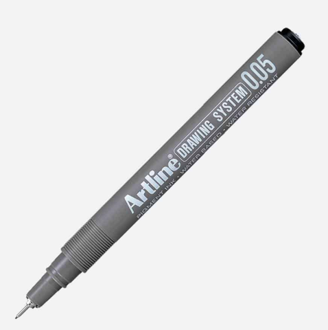 Bút line đi nét chuyên nghiệp ARTLINE DRAWING SYSTEM 9 size (0.05 - 0.8) - EK-230 (Bút vẽ kỹ thuật) - butvekythuat-artline