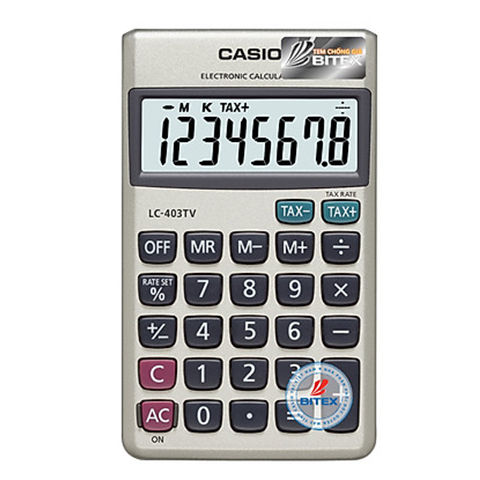 MÁY TÍNH CASIO LC 403TV CHÍNH HÃNG