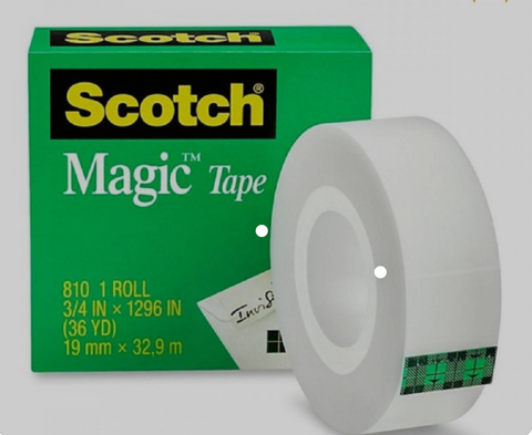 Băng Keo Ma Thuật 3M 810 Scotch Magic Tape - dán tiền không nhìn thấy băng keo loại lớn 19mm x 32,9m Băng Keo Ma Thuật 3M 810 Scotch Magic Tape - dán tiền không nhìn thấy băng keo loại lớn 19mm x 32,9m