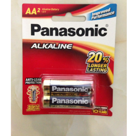 PIN 2A PANASONIC ALKALINE CHÍNH HÃNG