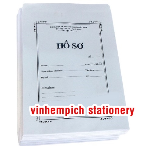 Bao Hồ Sơ A4 Trắng 100 cái/xấp