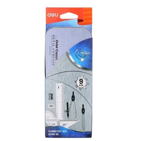 Bộ dụng cụ học tập Deli 9 món G30695