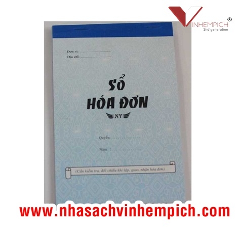 HÓA ĐƠN 2 LIÊN CÓ ĐẾ LÓT 13x19 (50 BỘ =100 TỜ)