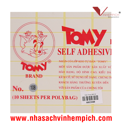 DECAL TOMY A5 108