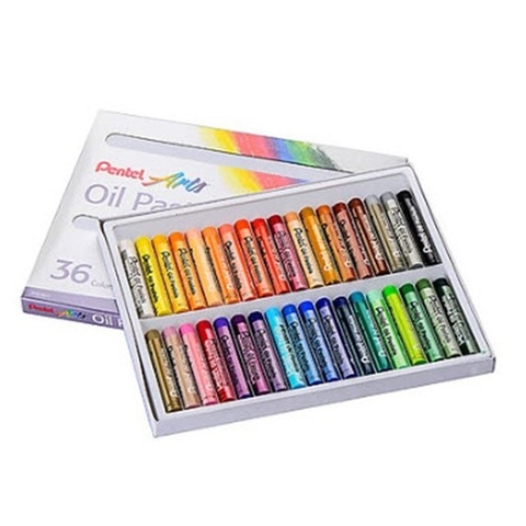 Sáp màu dầu Pentel 36 màu Sáp màu dầu Pentel 36 màu