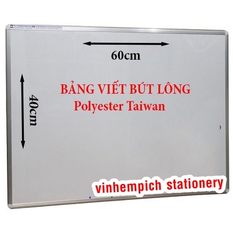 Bảng viết bút lông POLY TAIWAN 40 X 60cm