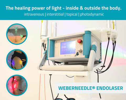 Máy điều trị chiếu xạ bằng laser quang động 12 kênh Weberneedle®Endolaser Máy điều trị chiếu xạ bằng laser quang động 12 kênh Weberneedle®Endolaser