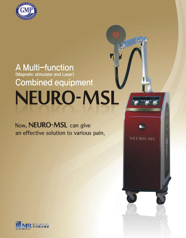 MÁY KÍCH THÍCH TỪ TRƯỜNG CÔNG SUẤT CAO KẾT HỢP LASER TRỊ LIỆU NEURO MSL