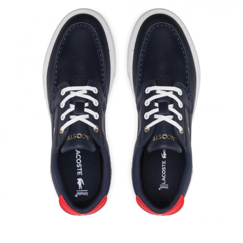 Giày nam Lacoste Bayliss Deck 0121 – Navy-đỏ
