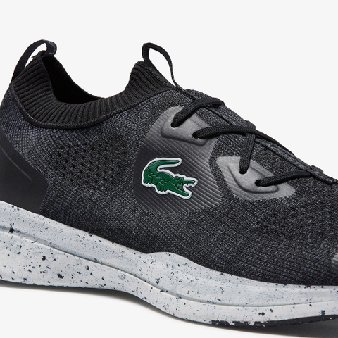 Giày thể thao nam Lacoste Run Spin Eco – Đen