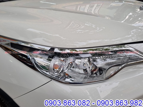 Ốp Viền Đèn Trước Cho Xe Toyota Fortuner