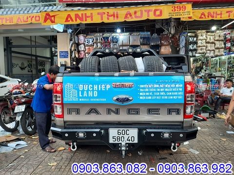 Độ Cản Sắt Sau Option4x4 Cho Xe Ford Ranger