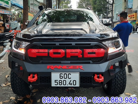 Độ Mặt Calang Cho Xe Ford Ranger