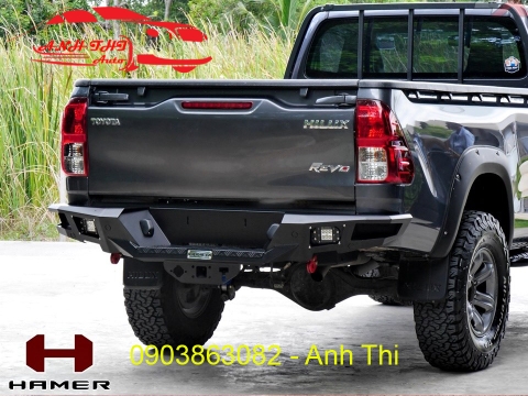 CẢN ĐỘ SAU THEO XE TOYOTA HILUX 2019 | MẪU HAMER THÁI