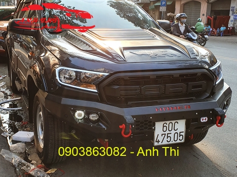 CẢN ĐỘ TRƯỚC XE FORD RANGER | MẪU HAMER THÁI LAN