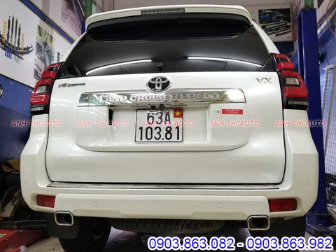 ĐỘ PÔ XE TOYOTA LAND CRUISER PRADO VX 2019 | MẪU PÔ VUÔNG