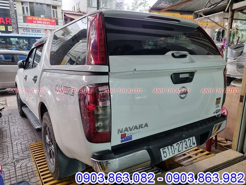 Nắp Thùng Cao Xe Nissan Navara Đèn Led