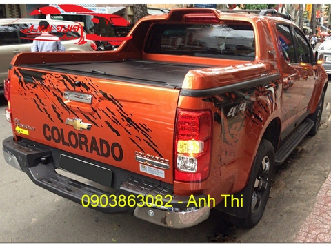 NẮP THÙNG CUỘN + KHUNG THỂ THAO COLORADO 2017-2018