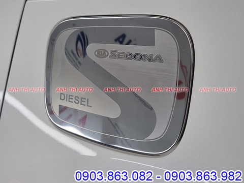 Ốp Nắp Xăng Theo Xe Kia Sedona 2020