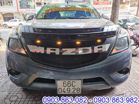 Ốp Viền Đèn Trước Xe Mazda BT50