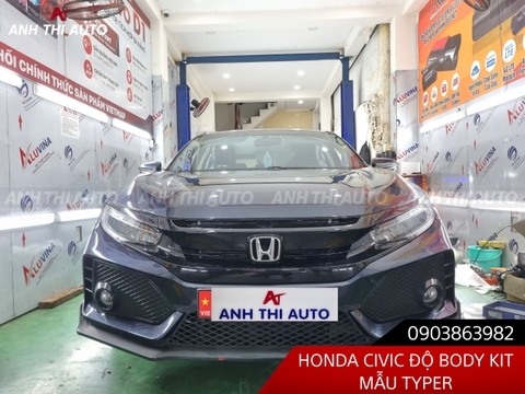 BỘ BODY KIT CHO HONDA CIVIC 2019 | KIỂU TYPER