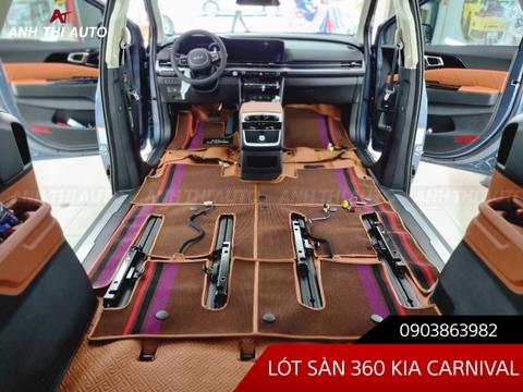 Lót Sàn 360 Xe Kia Carnival