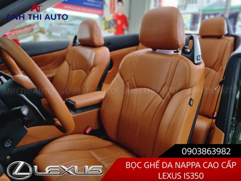 Bọc Ghế Da Italy Lexus IS350 Cao Cấp