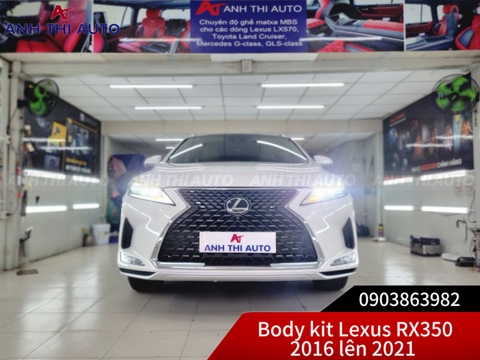 Body kit Nâng Đời Xe Lexus RX350 2016 Lên 2021