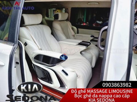 Độ ghế Limousine cho Kia Sedona