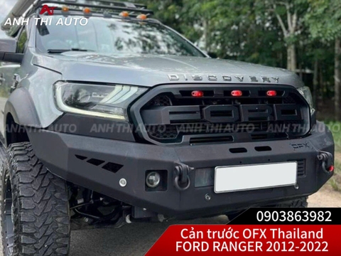 Độ Cản Sắt Trước Limited Ford Ranger