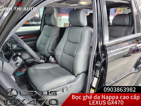 Bọc Ghế Da Lexus GX470 Cao Cấp