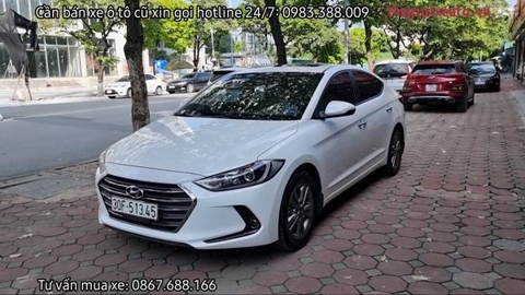 Bán Hyundai Elantra 1.6 Sport 2018 siêu lướt 2,6V, 1 chủ giá chỉ 5xx triệu