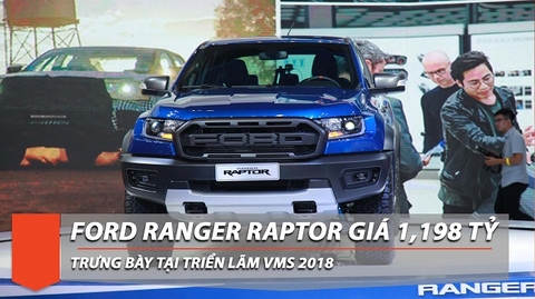 Bán tải Ford Ranger Raptor 2019 chính thức ra mắt chốt giá 1.198 tỷ.