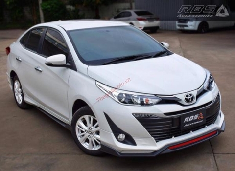 Toyota Vios 2018-2020 độ Body Kit RBS nhập Thái Lan vừa chất mà lại rẻ.!