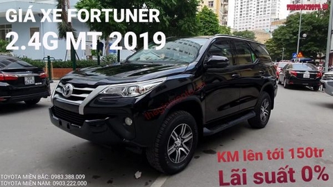 [VIDEO] Giá xe Toyota Fortuner máy dầu số sàn 2019 khuyến mãi tới 150tr