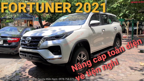 [VIDEO] Toyota Fortuner 2.4G AT 2021 thêm tiện nghi, an toàn tối đa.!