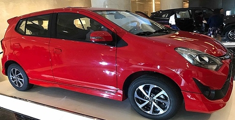 Lộ diện xe đô thị Toyota Wigo 2018 2019 nhập khẩu đã về tới đại lý, chuẩn bị ra mắt