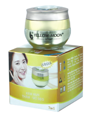 Kem mụn, thâm, mờ sẹo Yellow Moon Trăng Vàng Linh Chi (21g)_YM006 