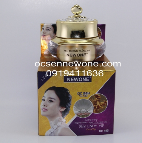 Kem dưỡng trắng-ngừa nhăn-ngừa lão hóa da SÂM ENDY VIP Thế Hệ Mới Linh Chi (40g)_THM03 