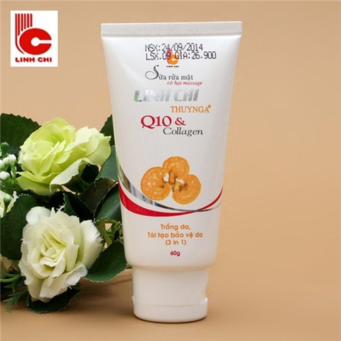 Sữa rửa mặt Linh Chi tinh chất Collagen (60g)_LC039 