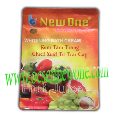 Kem tắm trắng chiết xuất từ trái cây New One Linh Chi (125g)_NW053 