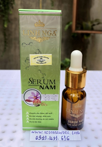 Serum trị nám Linh Nga của cty Hoá Mỹ Phẩm Linh Chi-10ml-LN17 