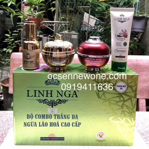 Bộ combo trắng da, ngừa lão hoá cao cấp-LN bộ đôi 01 ( 200gr) Bộ combo trắng da, ngừa lão hoá cao cấp-LN bộ đôi 01 ( 200gr)