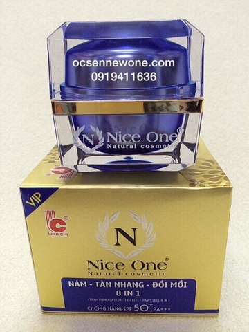 Kem nám tàn nhang đồi mồi 8 IN 1 Nice One Linh Chi (40g)-VIP-NO17 