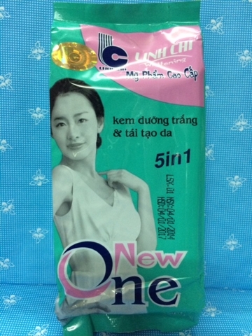 Kem dưỡng trắng_tái tạo da Linh Chi (16g)-kem bịch-NW058